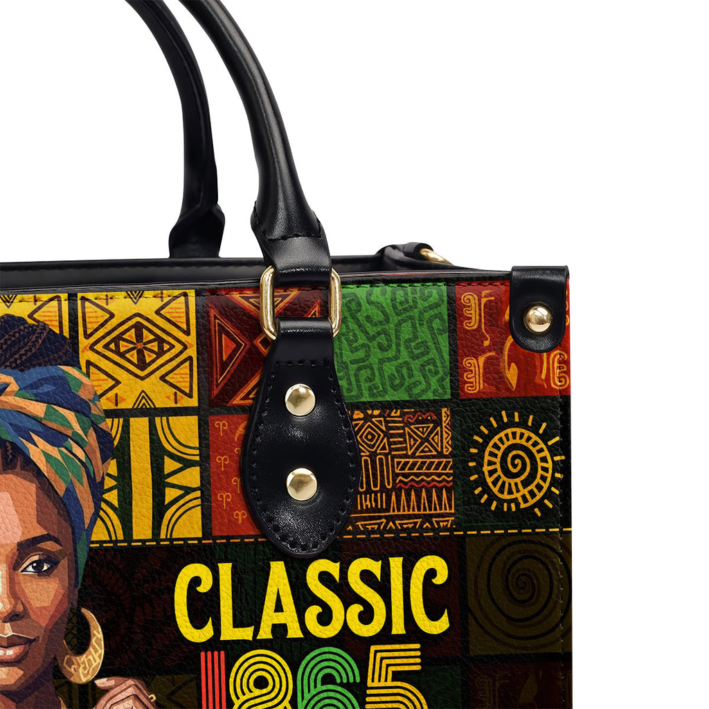 Classic Legacy Juneteenth Edition - Personalized Leather Handbag