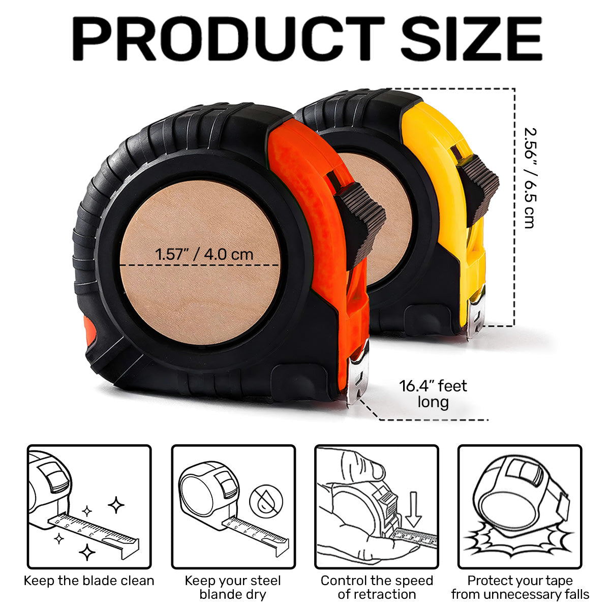 I Love Every Inch Of You - Personalized Tape Measure