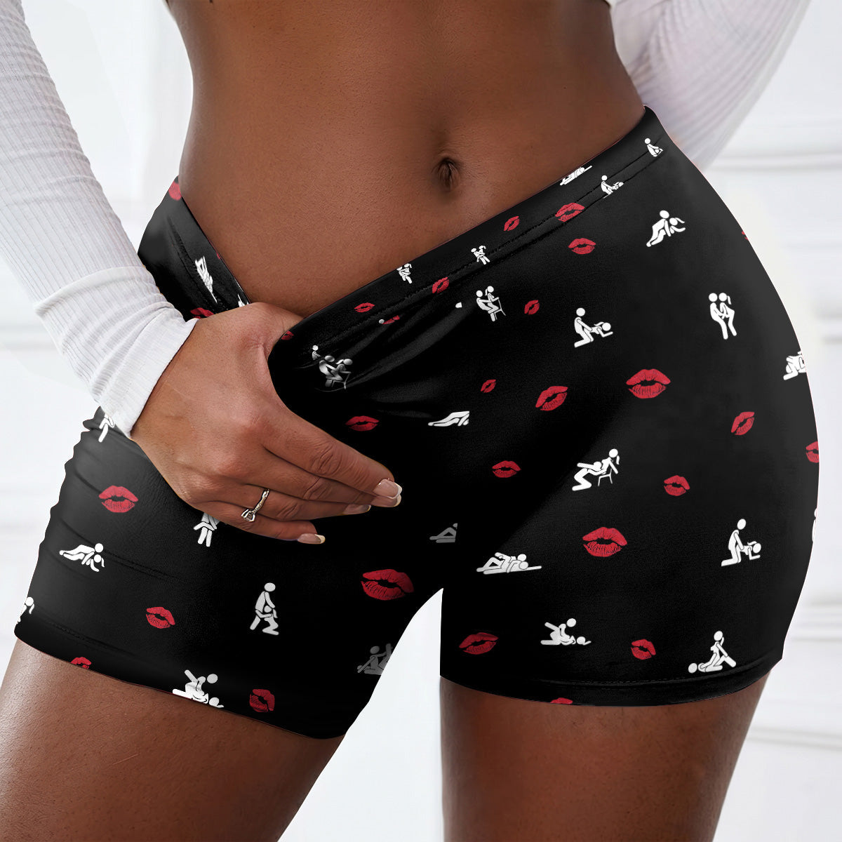 Property Of My Husband - Personalized Short Leggings