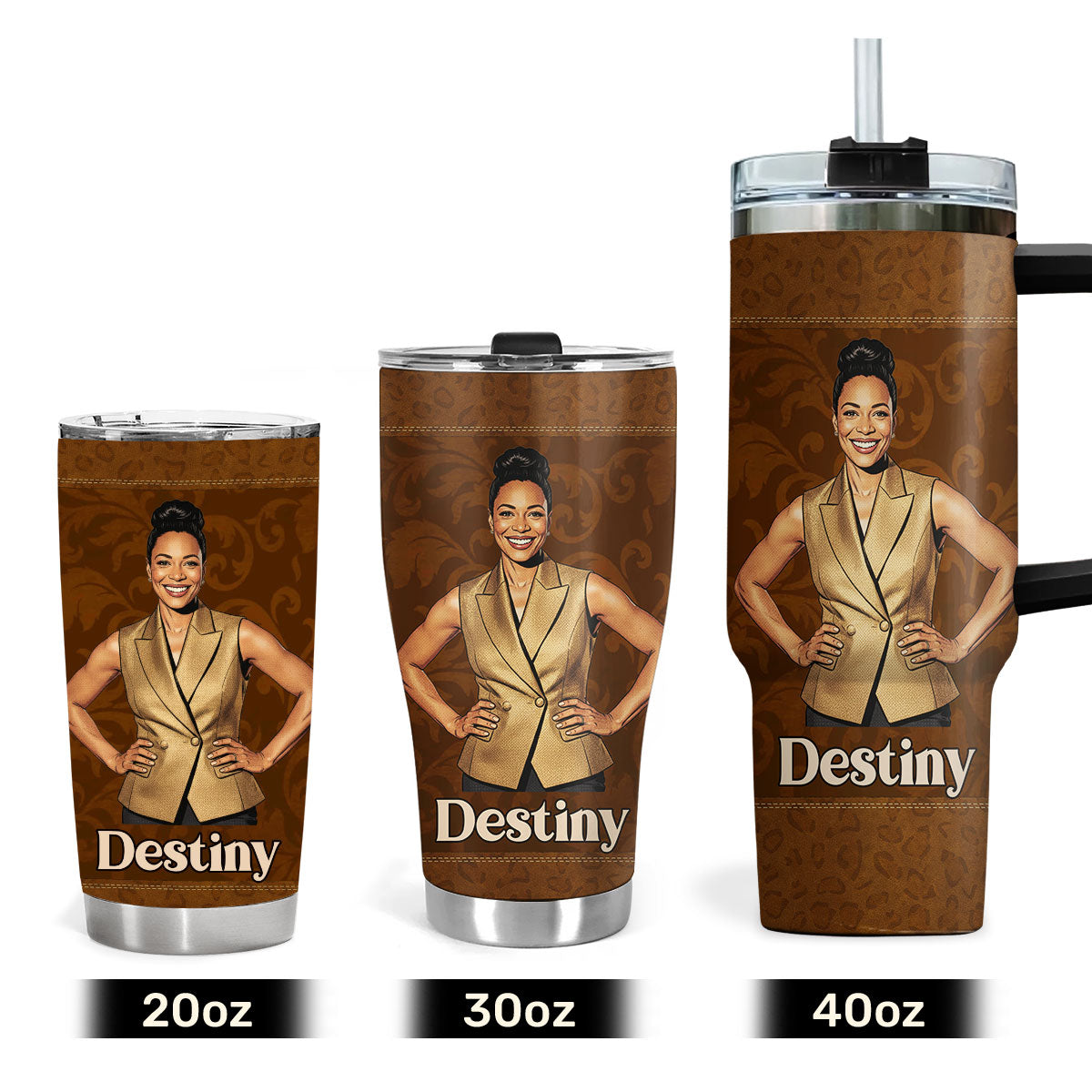 Dripped In Faith Walking In God's Plan - Personalized Stainless Steel Tumbler