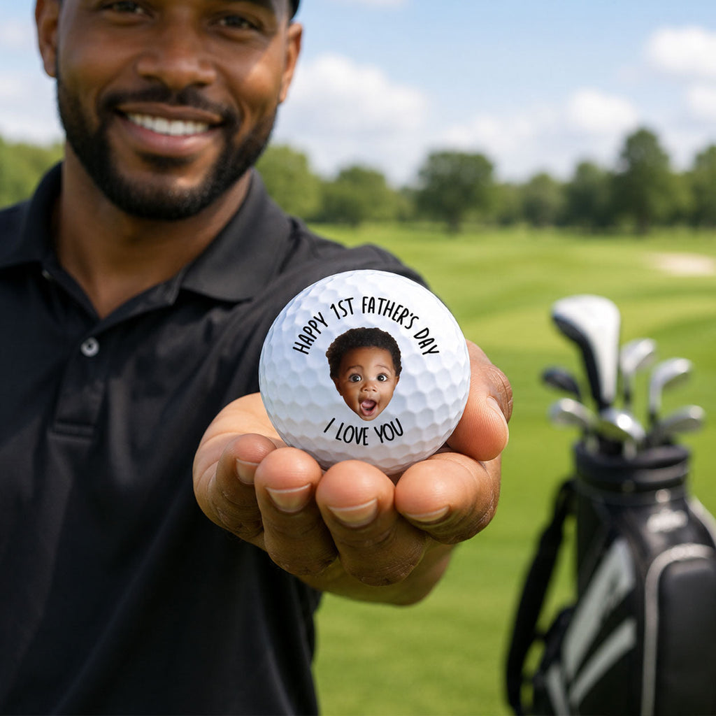 I Love You Daddy - Personalized Golf Ball