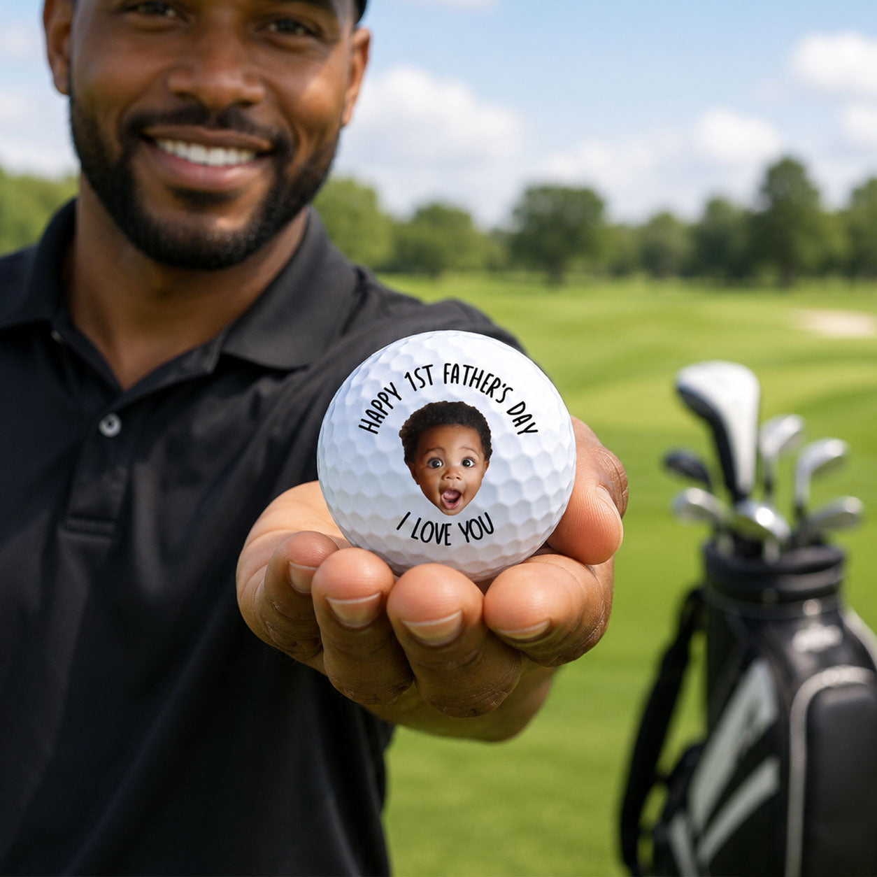 I Love You Daddy - Personalized Golf Ball