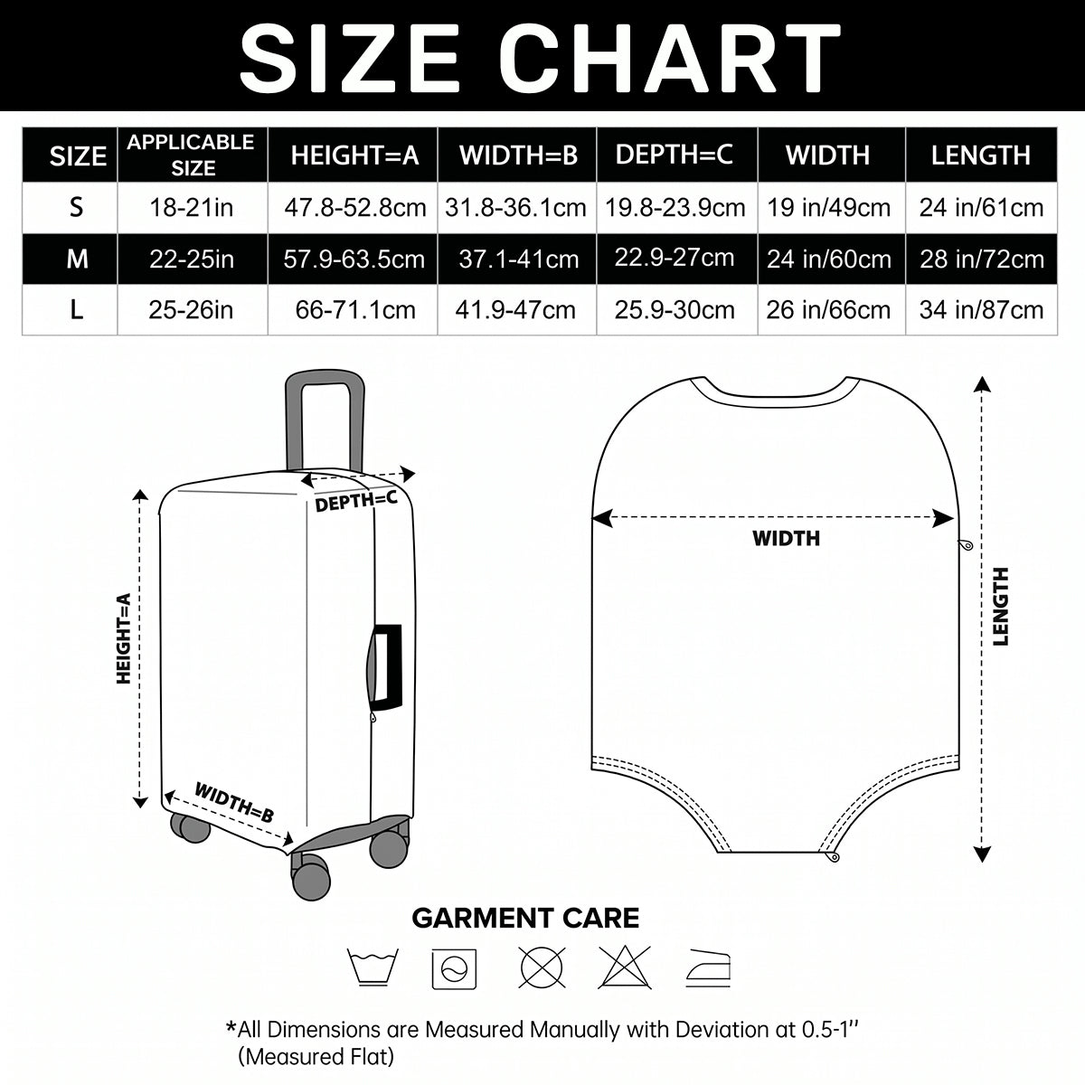 Just A Girl Who Loves Travelling - Personalized Luggage Cover