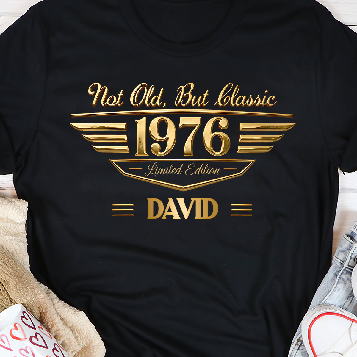 Old But Gold  - Personalized 2D Unisex T-shirt