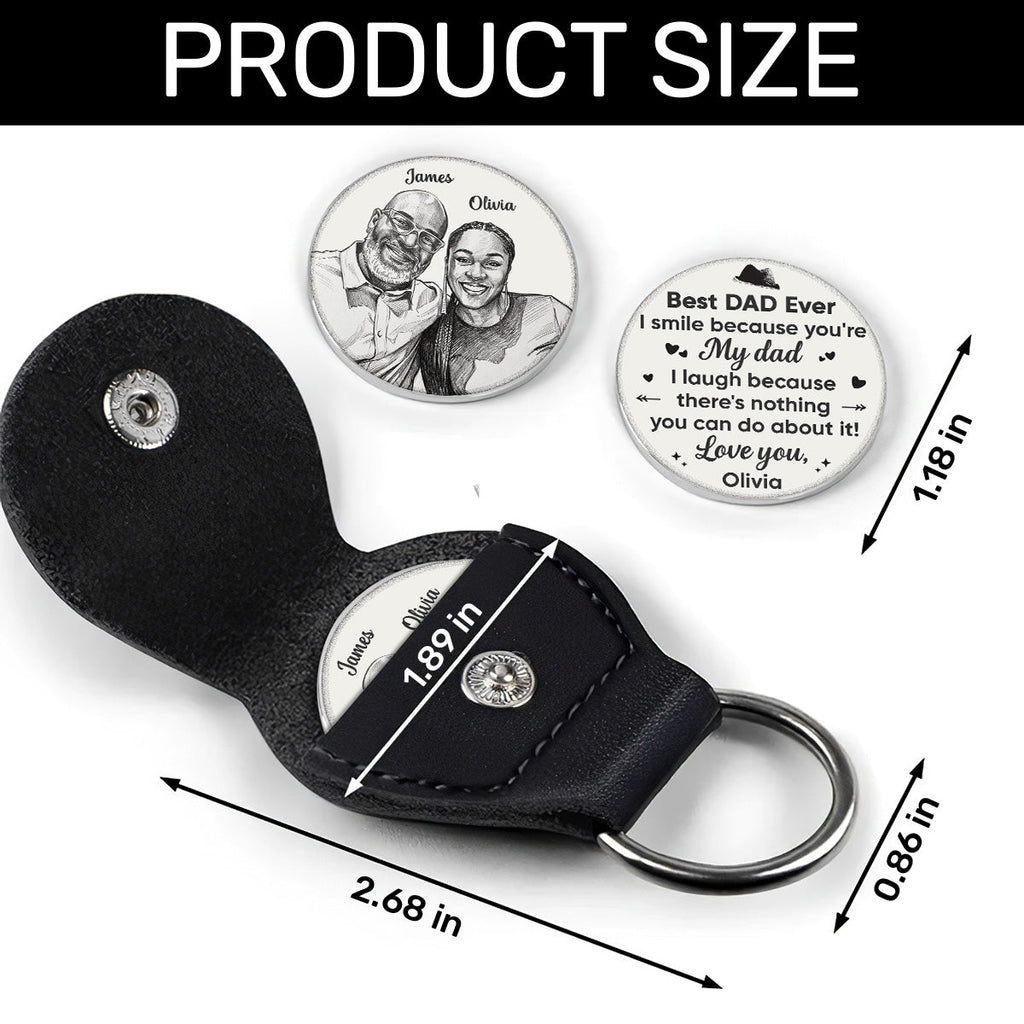 Best Dad Ever - Personalized Pocket Hug