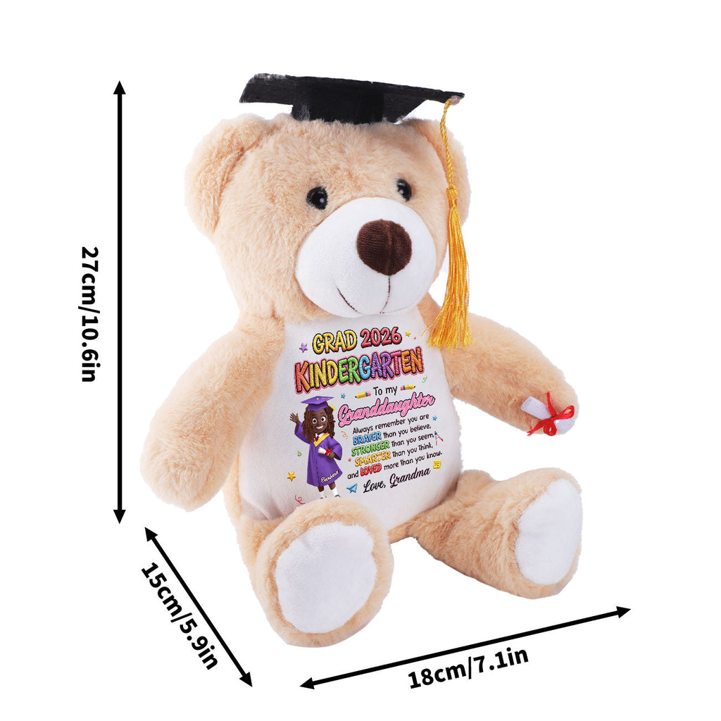 Preschool Kindergarten Graduation - Personalized Graduation Teddy Bear