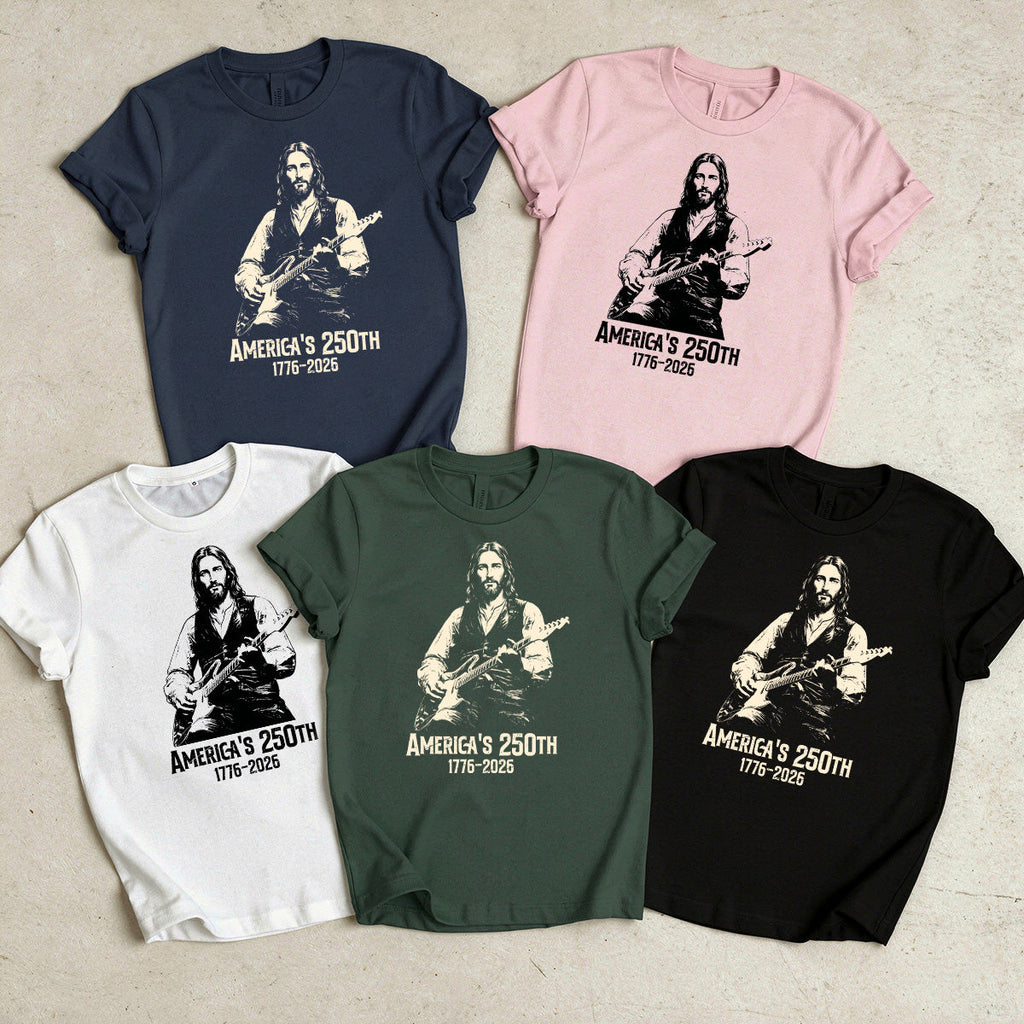 Jesus 250 - Personalized 2D Unisex T-shirt