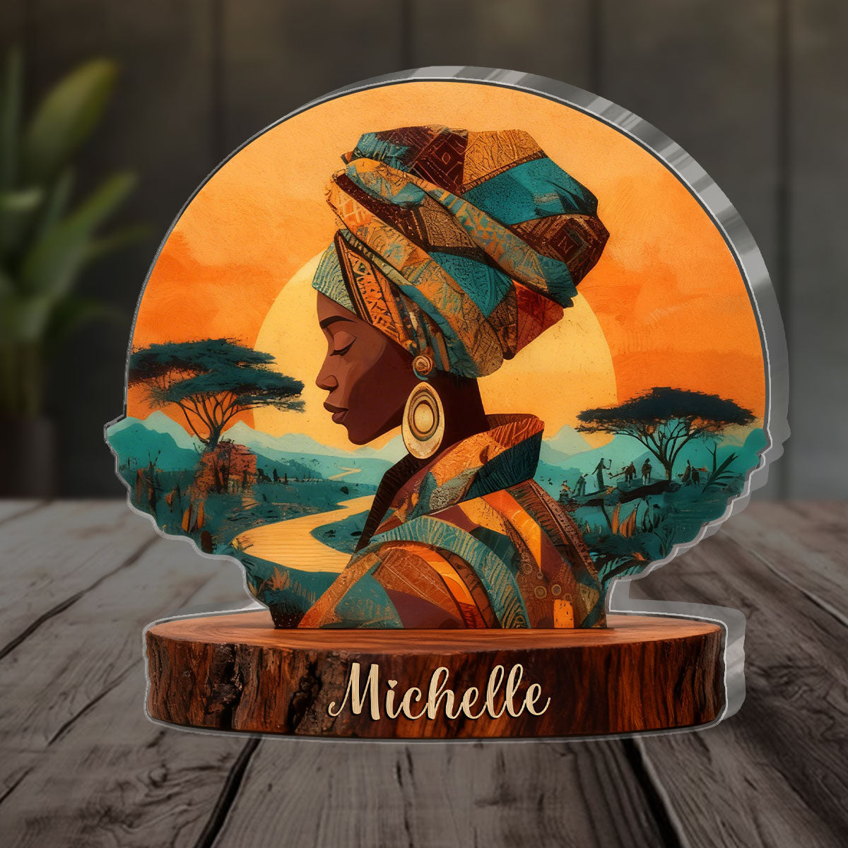 Heritage - Personalized Custom Shaped Acrylic Plaque