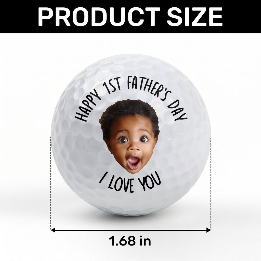 I Love You Daddy - Personalized Golf Ball