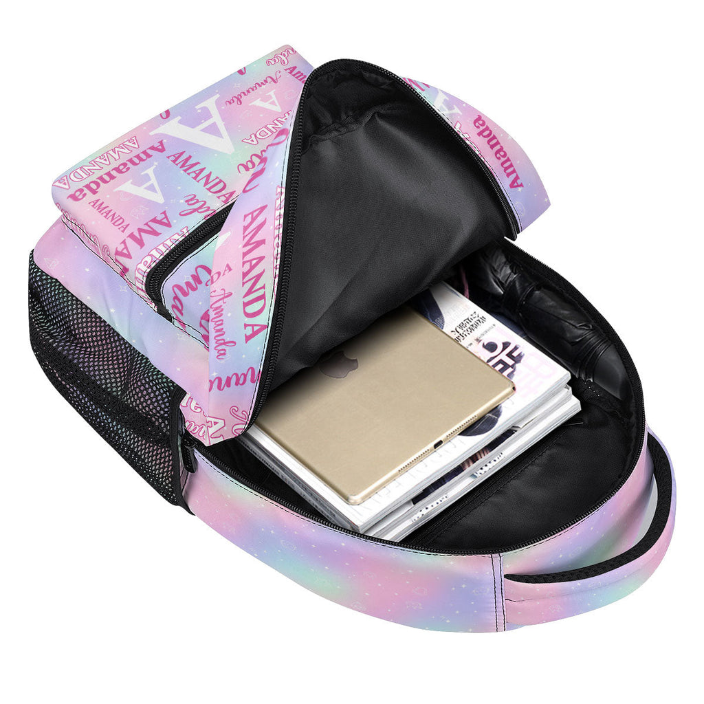 Custom Name Alphabet - Personalized Backpack