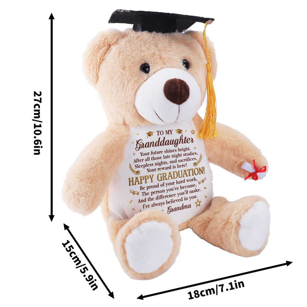 I've Always Believed In You - Personalized Graduation Teddy Bear