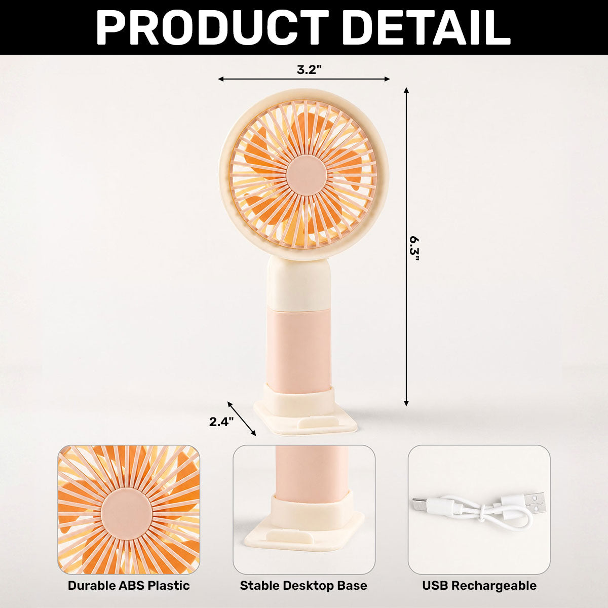 Summer Bikini, Girls Trip - Personalized Combo Handheld Fan