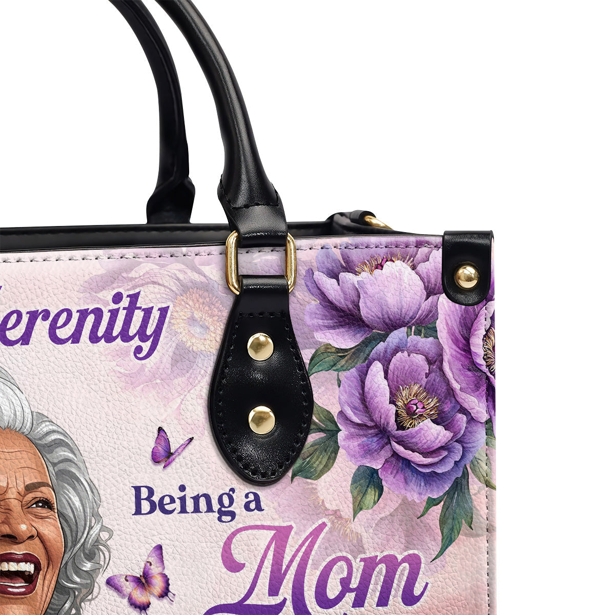 Being A Grandma Is Priceless - Personalized Leather Handbag