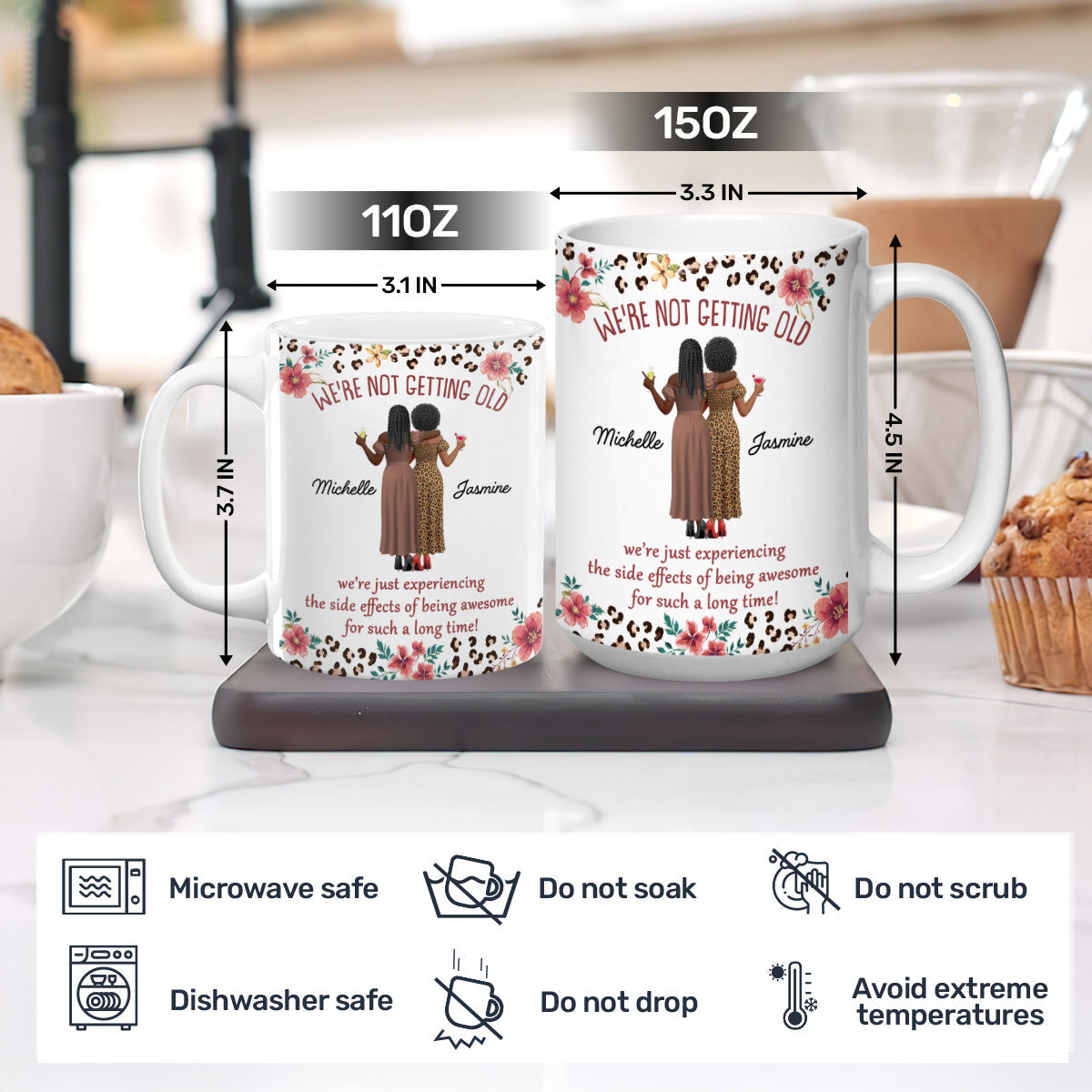 We Are Not Getting Old - Personalized Ceramic Coffee Mug