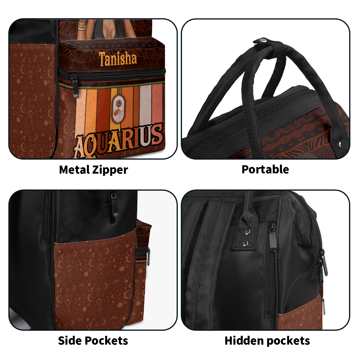 Horoscope  - Personalized Duckbilled Backpack