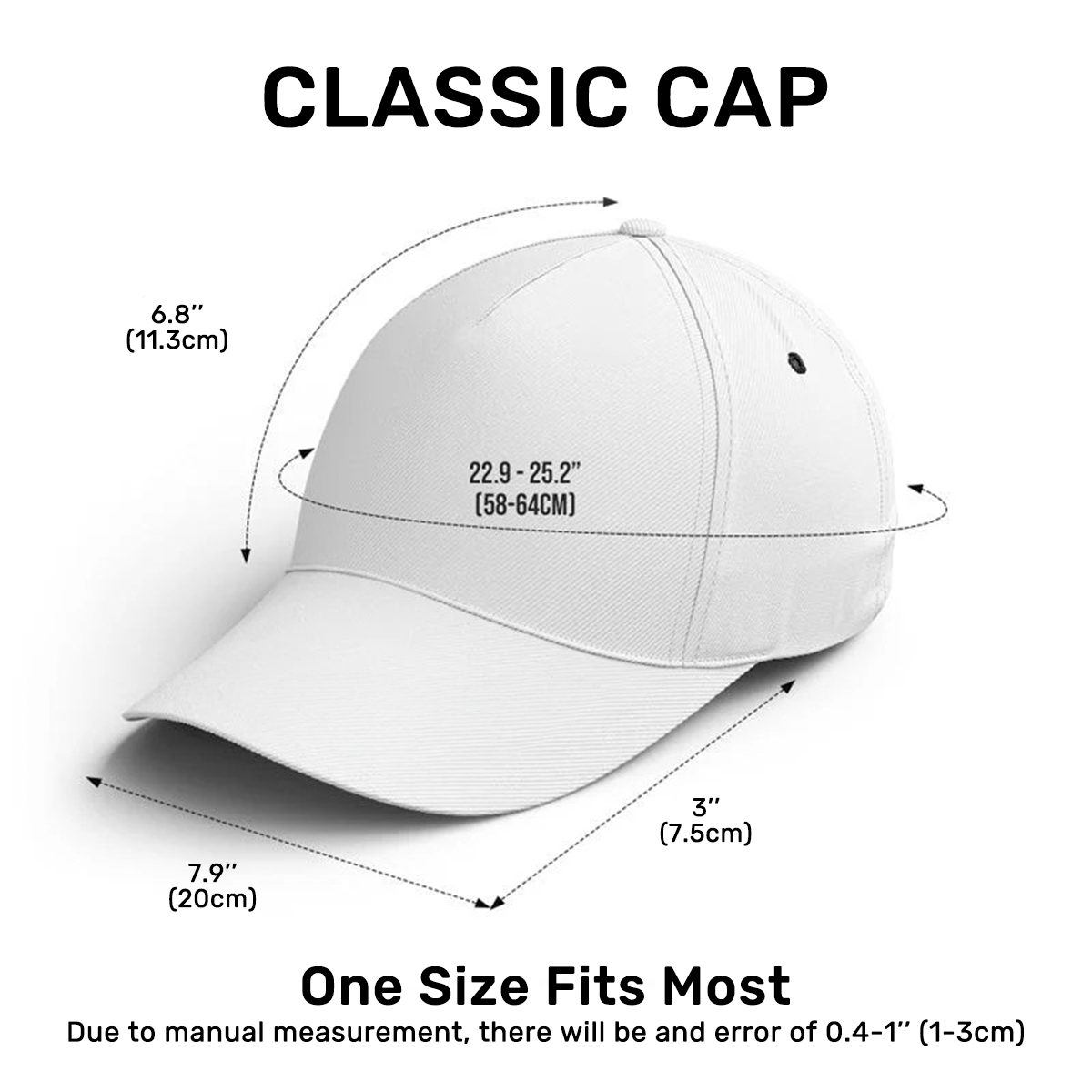 The Black Legend - Personalized Classic Cap