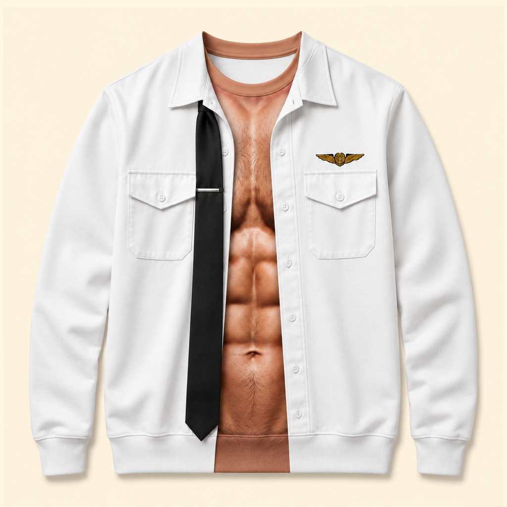 No Gym, Just Pilot Shirt - Personalized Gifts 01hudh170726